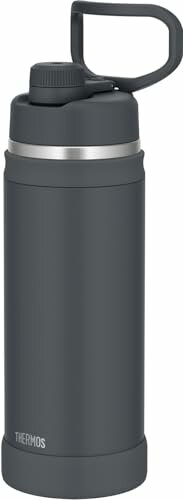 乐天商城 - 【ハンドル付き・食洗機対応】サーモス 水筒 真空断熱スポーツボトル 2L マットブラック 持ち運びに便利なキャリーループ 直飲み 飲み口が外せて