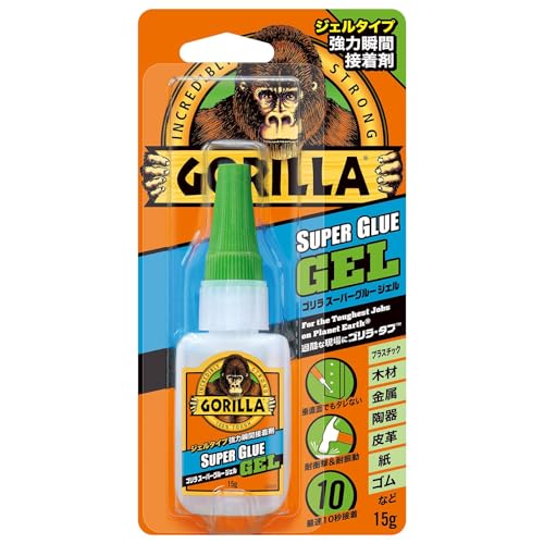 スーパーグルー ジェル 15g無色〜淡黄色/スーパーグルー ジェル 15g/1786・Size:スーパーグルー ジェル 15g・パッケージ個数:1・用途:各種工作、小物、アクセサリー、模型、置物、部品などの接着及び補修・衝撃・振動に強い・最速10秒接着・タレないジェルタイプ・内部硬化を防ぐ特殊キャップ【用途】各種工作、小物、アクセサリー、模型、置物、部品などの接着及び補修 【品番】1786 【内容量】15g 【種類】単品 【成分】シアノアクリレート（85%） 合成樹脂（15%） 【製品サイズ（H×W×D）】168×86×31（mm）