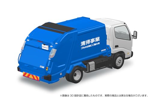 青島文化教材社(AOSHIMA) 楽プラ スナップキット No.25-PK 日野 デュトロ パッカー...