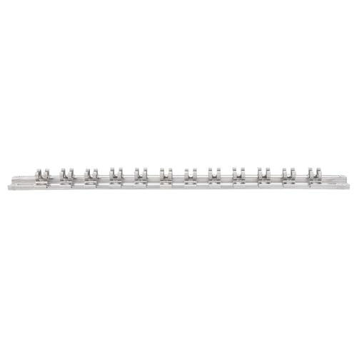12コマ-/差込角:9.5mm(3/8)/SH312・Size:差込角:9.5mm(3/8)Style:12コマ・パッケージ個数:1・差込角(mm):9.5・全長(mm):250・ソケットホールド数:12・原産国:日本●手動用ソケットもピンとOリングが付いたままのインパクト用ソケットもスッキリと整理できます。●サビに強いオールステンレス製です。