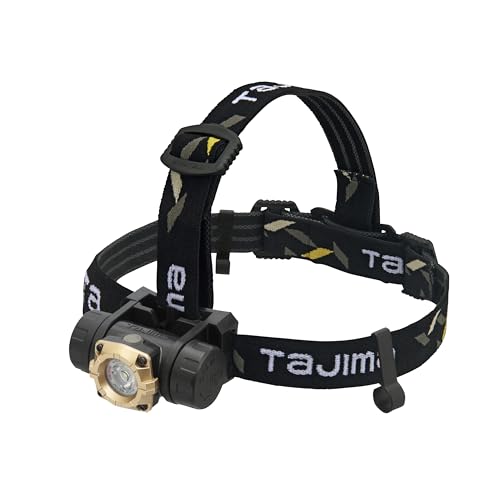 タジマ セフヘッドライト MD 500lm 大径照射 SFNDM50A-3A3 セフメットやセフホルタ?ー全種に装着可能 小型軽量の電源一体型 festarl-10023580 フェスタール パッケージ画像