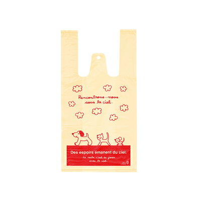 SPK-S スキップキッズレジバッグ-S 100枚 { ギフト ラッピング 包装資材 袋 おしゃれ かわいい バッグ レジ袋 }{ 子供会 景品 お祭り くじ引...