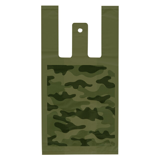 CMO-S カモフラージュレジバッグ-S 100枚 { ギフト ラッピング 包装資材 袋 おしゃれ かわいい バッグ ..
