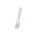 プラ フォーク 12cm 透明 (個包装) 100本 { 食品資材 容器 食品 資材 食品資材 食器 イベント パーティー テイクアウト お持ち帰り パック 袋 包装 包装資材 使い捨て 子供会 お祭り 縁日 屋台 夏祭り 露店 幼稚園 保育園 }