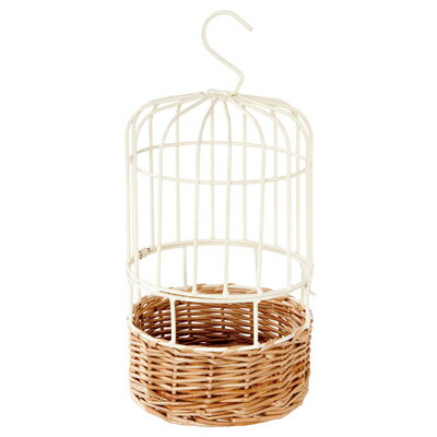 ホワイトワイヤーバードケージ−S【納期1週間】 1個 { ギフト ラッピング 包装資材 ラッピング 袋 おしゃれ かわいい バッグ 袋 }{ 子供会...
