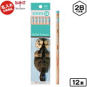トンボ 【名入れ商品】 書き方鉛筆 2B 六角軸 ハローネイチャー ラッコ 12本入 約30%OFF セール 【UD】 { 新入学文具 名入れ鉛筆 名前入り鉛筆...