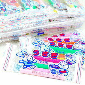 うさぎマンボ 40個装入 { 駄菓子 お菓子 ※セブンネオン同等品 ラムネ }{ 大量 子供会 景品 お祭り くじ引き 縁日 販…