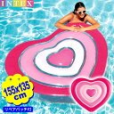 インテックス スイート ハート フロート 58727 1.55mx1.35mx25cm INTEX { 浮き輪 }{ プール うきわ 浮輪 浮き輪 海 ビーチ ...