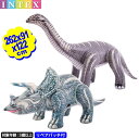 インテックス ジュラシック ディノ パルズ トリケラトプス ブロントサウルス 48594 INTEX 色柄指定不可{ 浮き輪 ジュラシック 恐竜 エアー玩具 ア...