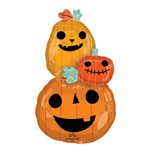 【1枚販売】 ハロウィン マルチ1700 クラシックハロウィン パンプキンガーランド { ハロウィンバルーン 風船 パンプキン かぼちゃ カボチャ }{ ハロウィン 風船 かわいい バルーン ディスプレイ 装飾 飾り おしゃれ オシャレ パーティー イベント }216[23I09]