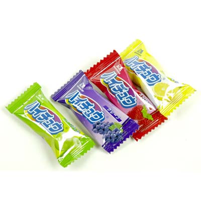 【忍者めし 梅かつお　20g】　ユーハ味覚糖　　ひとつ　おかし　お菓子　おやつ　駄菓子　こども会　イベント　景品