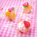 いちごソフト 50個装入 { 駄菓子 お菓子 イチゴ マシュマロ かわいい }{ 子供会 景品 お祭り くじ引き 縁日 販促 配布 夏祭り 幼稚園 保育園 問屋...