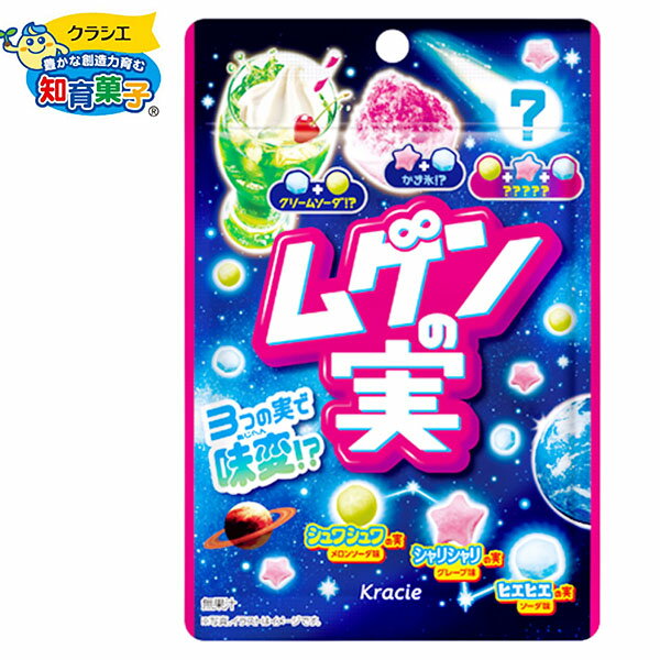 クラシエ ムゲンの実{駄菓子 人気 ラムネ ムゲン 無限の実 おかし} {子供会 景品 お祭り くじ引き 縁日 お菓子 個装 個包装 配布} [20H29]