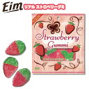 グミ Eim エイム リアル ストロベリーグミ { 駄菓子 お菓子 グミ いちご イチゴ ストロベリー かわいい ハロウィン }{ おかし おやつ 輸入菓子 海外 人気 }[23C17]