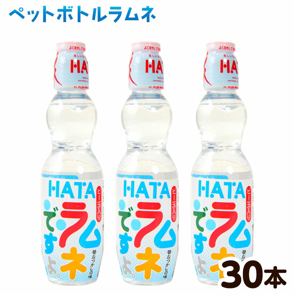 ペットボトルラムネ ハタ PETラムネですよ ビー玉入 250ml 30本入 { 駄菓子 お菓子 業務用ペットボトル プラスチック ラムネ ドリンク }{ お祭り 縁日 子供会 問屋 夏祭り 炭酸 飲料 ケース }[…