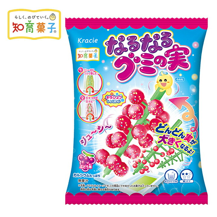 グミ クラシエ ふしぎはっけん なるなるグミの実 { 駄菓子 お菓子 人気 知育菓子 作る 手作り 実験 おかし グミ グミの実 ぶどう }{ 子供会 景品 お祭り くじ引き 縁日 おかし }[23C31]