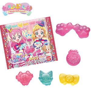 バンダイ プリキュアフレンズグミ { 駄菓子 お菓子 グミ プリキュア フレンズ わんだふるぷりきゅあ 女の子 人気 キャラクター }{ おかし おやつ 子供 子ども こども 女の子 人気 キャラクター }[24B01]