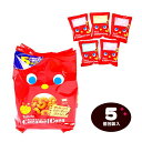 東ハト キャラメルコーン 5個装入 { 駄菓子 お菓子 キャラメル スナック菓子 販促 イベント パーティー 人気 菓子 }{ 個包装 配布 おうち お家 }[23K01]