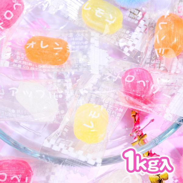 小粒 宝石キャンディV　1kg 427粒入 { 駄菓子 お菓子 キャンディ アメ 飴 配布 宝石 }{ 子供会 景品 お祭り くじ引き 縁日 }[23J02] 大袋菓子の商品画像