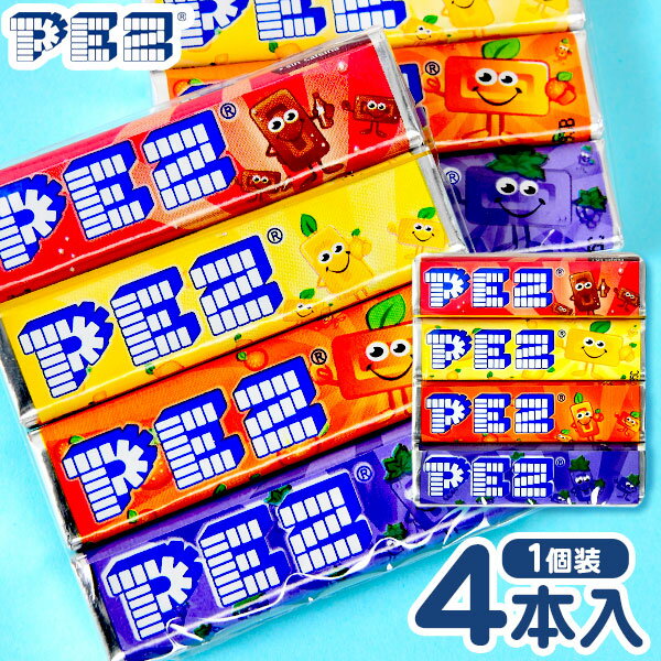 森永 PEZ ペッツ 詰替え 4本入 { 駄菓