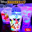 ディズニー 光る フラワーカップ かき氷 カップ 12個装入 不良返品不可{ 光るおもちゃ 光る カキ氷 容器 かきごおり コップ }{ 子供会 景品 お祭り くじ引き 縁日 光るおもちゃ 光り物玩具 光るカップ }[24B29]