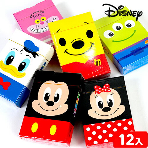 ディズニー キャラクターズ トランプ 12個入 { 景品玩具 子供会 景品 お祭り くじ引き 縁日 お子様ランチ 玩具 オモチャ おもちゃ }258