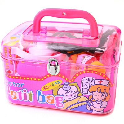 プチバッグドクター { 景品玩具 お医者さんごっこ ごっこ遊び お医者さんセット }{ 子供会 景品 お祭り..