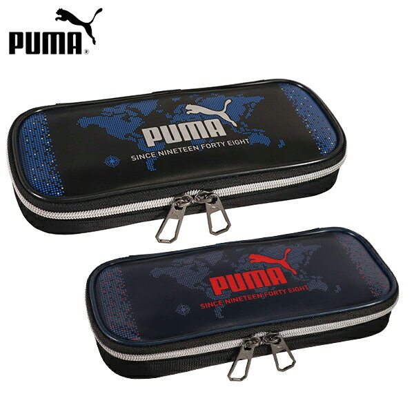 プーマ PUMA デジボックス ペンケース PM363 クツワ { 文具 文房具 学用品 入学準備 新学期 ギフト プレゼント お祝い 入学祝い }{ 新入学文具 ペンケース 筆入れ プーマ 男の子 人気 スポーツ ブランド }400[23I23]{あす楽　配送区分D}