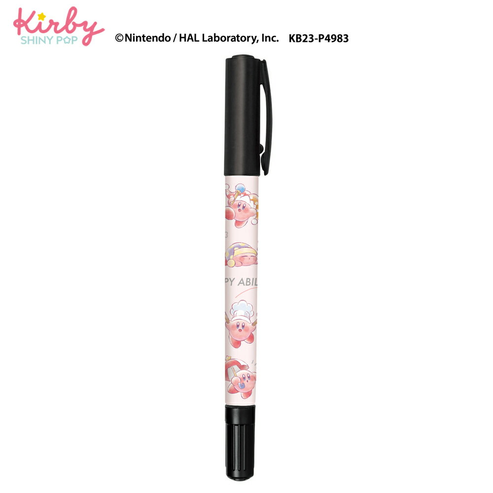 カミオジャパン 星のカービィ マイネーム 名前ペン 303239 { 文具 文房具 学用品 筆記用具 新入学 入学準備 新学期 ギフト プレゼント お祝い }{ 新入学文具 油性ペン お名前ペン 女の子 かわいい カービー グッズ 人気 キャラクター }506[23K06]のサムネイル