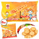 ミレービスケット キャラメル味 30g(約6個装入) { ビスケット ミレー キャラメル 子供会 景品 お祭り 縁日 個包装 小分け 配布 問屋 }{ 駄菓子 ...