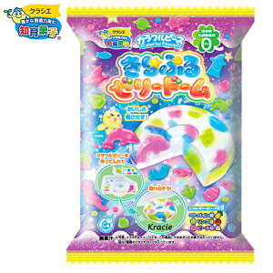 クラシエ カラフルピース きらぷる ゼリードーム 【駄菓子】{人気 知育菓子 作る 手作り 実験 おかし ゼリー ドーム } {子供会 景品 お祭り くじ引き 縁日 お菓子 個装 個包装 配布} クラシエ[20D03]