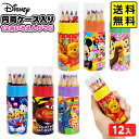 ディズニー 円筒ケース入り 12色 いろえんぴつ 2 ( 12個装入 ) { 景品 おもちゃ 詰め合わせ 夏祭り 縁日 問屋 子供会 お子様ランチ 大量 保育園...