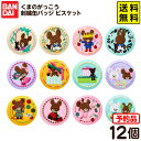 【予約品 2025年9月発売予定】 バンダイ くまのがっこう 刺繍缶バッジ ビスケット 12個装入 代引・後払い決済不可 沖縄・離島発送不可{ おかし お菓子 ...