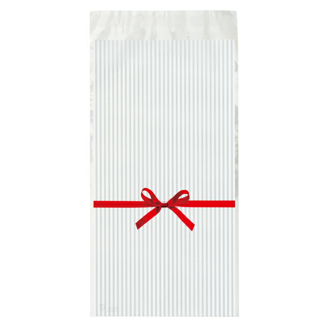 RI-TO3 リボンテープ付 OPPバッグ-3 ( 50枚 ) { ギフト ラッピング 袋 プレゼント 簡単 便利 人気 資材 イベント パーティー袋 包装 包...