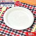徳用 バガスプレート GPF-23 ( 50枚 ) { 子供会 お祭り 縁日 屋台 夏祭り 幼稚園 食品資材 電子レンジ可 容器 食器 イベント パーティー テイクアウト お持ち帰り 包装資材 使い捨て }{配送区分D} 送料無料 沖縄/離島発送不可