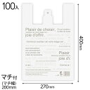 30CAF-DM カフェオレレジバッグ/バイオマス30%−DM 100枚 { ラッピング用品 袋 ラッピング袋 }{ ギフト ラッピング ビニール ...