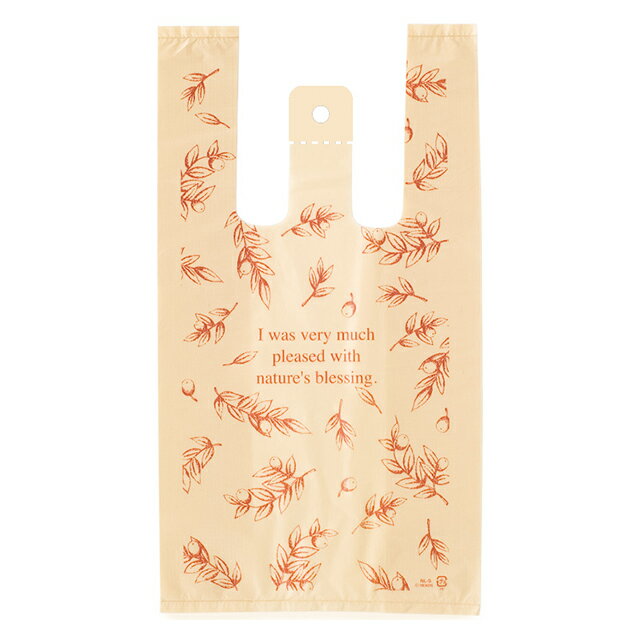 NL-S ナチュラルレジバッグ-4 ( 100枚 ) { ギフト ラッピング ナチュラル ラッピング用品 袋 ラッピング袋 ビニール レジ袋 かわいい }603...