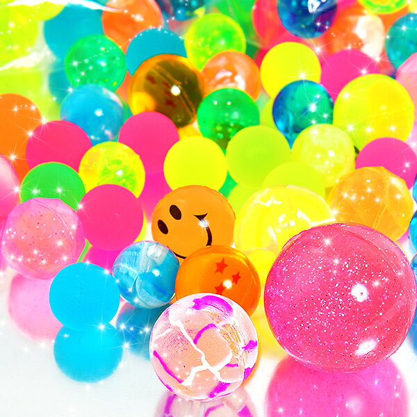 いろいろスーパーボールセット　100入 { すくい 景品 玩具 おもちゃ 縁日 お祭り ...
