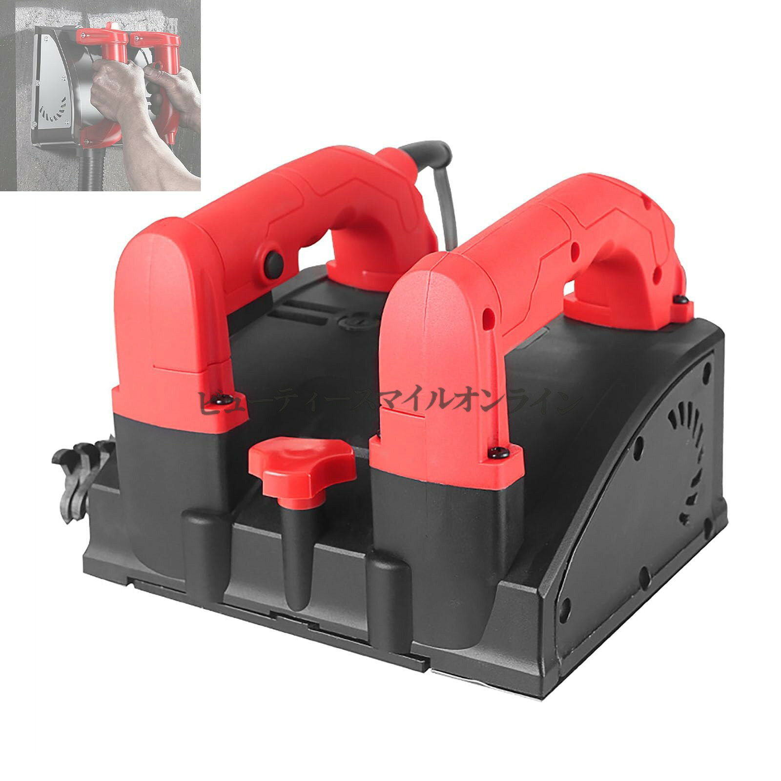 【商品名】1200W 高パワー電動壁面プレーナー 4000RPM プロ仕様コンクリート削り機 深さ調整可能な壁面仕上げツール 屋内外壁用パテセメント除去機 付属レギュラーナイフ 耐久性抜群の業務用プレーニングマシン【価格】33083円【商品説明】【商品名】電動壁面プレーナー 1200W コンクリートショベルマシン、4000RPM 壁面スクレーパープレーニングツール（深さ調整可能）、屋内外壁用パテ・セメント除去機 Regular knife【価格】33083円【商品説明】【高品質構造】耐久性のあるプラスチックとアルミニウム合金製の筐体と、過酷な使用にも耐えるタングステンカーバイドブレードを採用。リフォームのプロやDIYユーザーに長くご愛用いただけます。【パワフルで効率的な作業】純銅製モーター、鋭い刃、4000rpmの回転速度を備え、広い表面でも滑らかで均一な材料除去を実現します。【切削深さ調整可能】1?4mmの切削深さ調整ノブを備え、様々な壁材に合わせて正確に調整できます。【人間工学に基づいた安全設計】滑り止め加工のデュアルグリップハンドルは、長時間使用しても快適で疲労を軽減します。トリガー作動式停止機構、過負荷保護、過熱を防ぐ効率的な換気機能など、安全性が向上しています。? 【多用途】屋内外の壁、天井、床に適しています。古い壁紙、塗料、セメント層、パテ、粗いコンクリートのテクスチャを簡単に除去できるため、リフォームや下地処理に【商品名】1200W 高パワー電動壁面プレーナー 4000RPM プロ仕様コンクリート削り機 深さ調整可能な壁面仕上げツール 屋内外壁用パテセメント除去機 付属レギュラーナイフ 耐久性抜群の業務用プレーニングマシン【価格】33083円【商品説明】【商品名】電動壁面プレーナー 1200W コンクリートショベルマシン、4000RPM 壁面スクレーパープレーニングツール（深さ調整可能）、屋内外壁用パテ・セメント除去機 Regular knife【価格】33083円【商品説明】【高品質構造】耐久性のあるプラスチックとアルミニウム合金製の筐体と、過酷な使用にも耐えるタングステンカーバイドブレードを採用。リフォームのプロやDIYユーザーに長くご愛用いただけます。【パワフルで効率的な作業】純銅製モーター、鋭い刃、4000rpmの回転速度を備え、広い表面でも滑らかで均一な材料除去を実現します。【切削深さ調整可能】1?4mmの切削深さ調整ノブを備え、様々な壁材に合わせて正確に調整できます。【人間工学に基づいた安全設計】滑り止め加工のデュアルグリップハンドルは、長時間使用しても快適で疲労を軽減します。トリガー作動式停止機構、過負荷保護、過熱を防ぐ効率的な換気機能など、安全性が向上しています。? 【多用途】屋内外の壁、天井、床に適しています。古い壁紙、塗料、セメント層、パテ、粗いコンクリートのテクスチャを簡単に除去できるため、リフォームや下地処理に