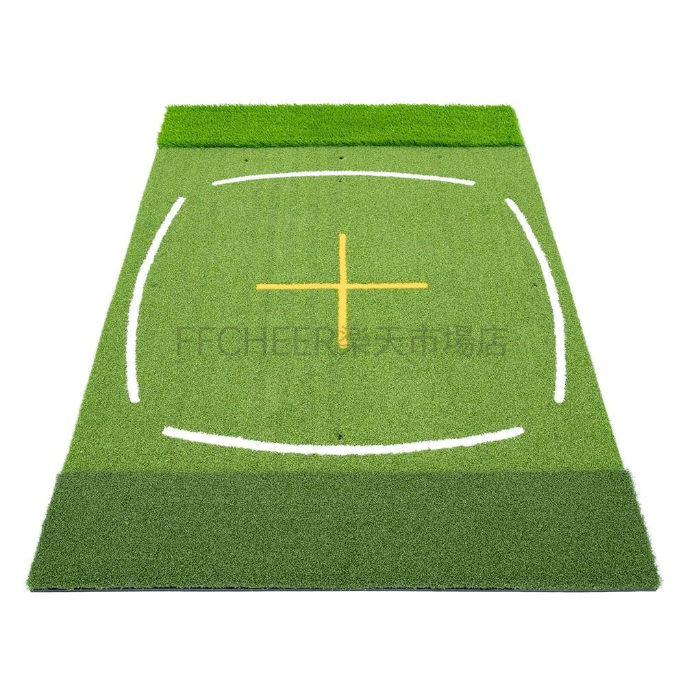 【商品名】ゴルフマット 大型 ゴルフ練習マット4-in-1 120x177cm 屋外室内兼用 高耐久EVA素材 滑り止め加工 ドライバー素振りからアプローチ練習まで対応 フルショット可能なスイングマット【価格】35712円【商品説明】【スタンス矯正ガイド付き】 十字型スタンディングガイドライン内蔵で、正しい足の位置と姿勢をサポート。初心者でもプロのようなフォームが身に付きます【スイング軌道修正機能】 4方向のスイングパスラインと7つのティーホールで、スイングのくせを効果的に改善。理想的な筋肉記憶を形成【業務用レベルの耐久性】 高密度PPターフ採用で本物の芝のような感触。ラフターフとフェアウェイターフの2層構造で実戦的な練習が可能【最高級の滑り止め設計】 厚手EVAフォーム底が衝撃を吸収。屋外/室内問わず安定した使用感で、手首やクラブへの負担を軽減【プロも認める練習効率】 スイングフォーム改善からアプローチ練習まで、総合的なゴルフスキル向上をサポート。父の日や誕生日のプレゼントに最適この4-in-1ゴルフ練習マットは、スイングフォームの改善から実戦的なショット練習まで、あらゆるレベルのゴルファーに対応したプロ仕様の練習用具です。特殊なガイドシステムを搭載しており、自宅でも効率的な練習が可能です。主な特徴【4つの練習モード対応】素振り練習ドライバースイングアプローチショットフルショットゴルフの基本動作を全てカバー【プロ【商品名】ゴルフマット 大型 ゴルフ練習マット4-in-1 120x177cm 屋外室内兼用 高耐久EVA素材 滑り止め加工 ドライバー素振りからアプローチ練習まで対応 フルショット可能なスイングマット【価格】35712円【商品説明】【スタンス矯正ガイド付き】 十字型スタンディングガイドライン内蔵で、正しい足の位置と姿勢をサポート。初心者でもプロのようなフォームが身に付きます【スイング軌道修正機能】 4方向のスイングパスラインと7つのティーホールで、スイングのくせを効果的に改善。理想的な筋肉記憶を形成【業務用レベルの耐久性】 高密度PPターフ採用で本物の芝のような感触。ラフターフとフェアウェイターフの2層構造で実戦的な練習が可能【最高級の滑り止め設計】 厚手EVAフォーム底が衝撃を吸収。屋外/室内問わず安定した使用感で、手首やクラブへの負担を軽減【プロも認める練習効率】 スイングフォーム改善からアプローチ練習まで、総合的なゴルフスキル向上をサポート。父の日や誕生日のプレゼントに最適この4-in-1ゴルフ練習マットは、スイングフォームの改善から実戦的なショット練習まで、あらゆるレベルのゴルファーに対応したプロ仕様の練習用具です。特殊なガイドシステムを搭載しており、自宅でも効率的な練習が可能です。主な特徴【4つの練習モード対応】素振り練習ドライバースイングアプローチショットフルショットゴルフの基本動作を全てカバー【プロ
