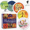 ミニ マザーピース ラウンドタロット Mini Motherpeace Round Tarot Deck タロット占い方 日本語解説書付き 正規品 送料無料 タロットカード 78枚 丸い
