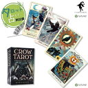 クロウ タロット ポケット エディション Crow Tarot Pocket Edition タロット占い 日本語解説書付き 正規品 送料無料 タロットカード 78枚 カラス