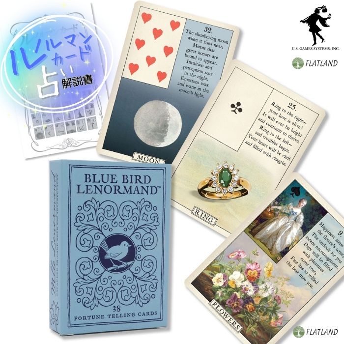 u[o[h m} Blue Bird Lenormand m}J[h肢 {t Ki  ~j 킢