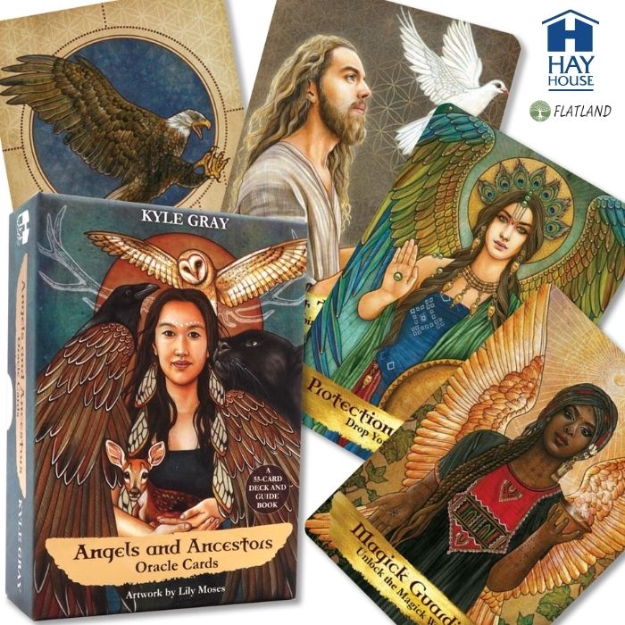 エンジェルズ アンド アンセスターズ オラクルカード Angels and Ancestors Oracle Cards オラクルカード占い 日本語解説書付き 正規品 送料無料