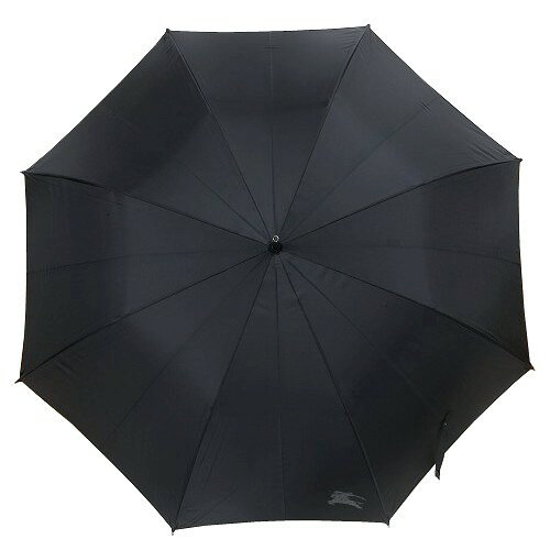 難あり未使用品 BURBERRY バーバリー 日本製 ホースマーク 婦人 長傘(雨傘) 黒『22 7 2』080722 fflower11-10048295 fflower11 サンプル画像3