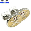 SALE61%OFF 1点限り Selflex-ONWARD- オンワード樫山 英国製 剣と王冠モチーフ カフリンクス カフス 金 23/4/5 270423 ...