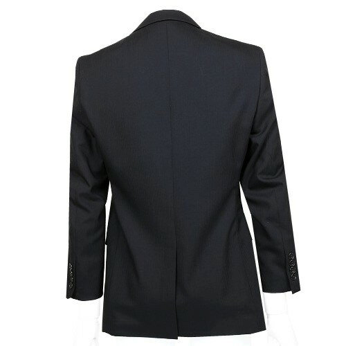 ■SALE79%OFF【CHAPS】チャップス シャドーストライプ シルク混シングル2Bビジネススーツ 黒『17/3/1』020317 23.10sage