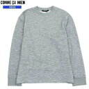 SALE59%OFF COMME CA MEN コムサメン HEATEAS クルーネック ニットソー 長袖 グレー 22/9/4 220922 23.10sage