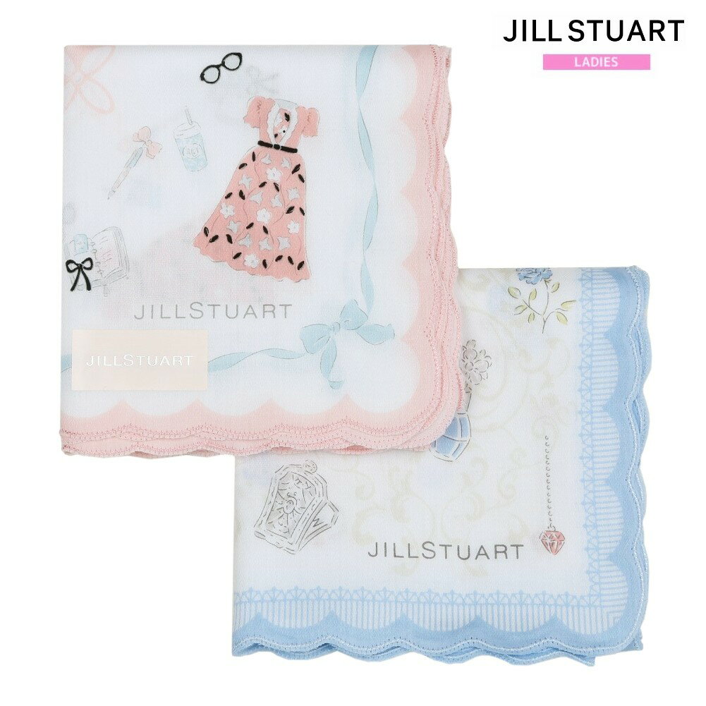 ジルスチュアート ハンカチ 2枚セット JILLSTUART