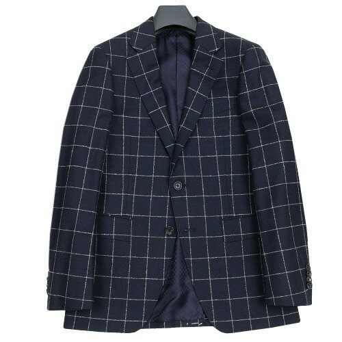 SALE65%OFF COMME CA MEN コムサメン ウィンドウペーン セットアップスーツ 紺 22/10/3 131022 23.10sage